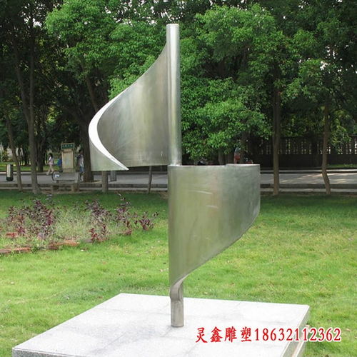 吳忠風車不銹鋼雕塑鐵藝景觀風車雕塑圖片